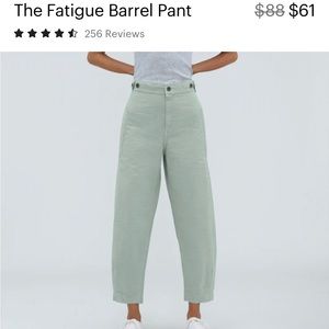 Fatigue Barrel Pant Everlane Brown